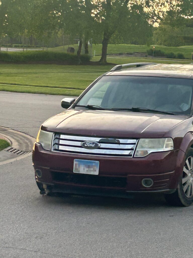 Car discussed in text